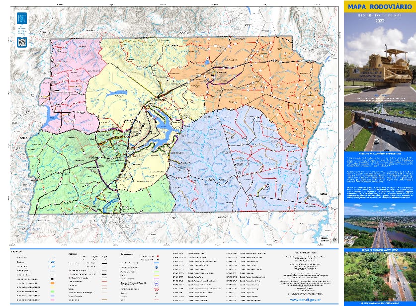 Diferenças entre Mapas Rodoviários Nacionais e Estaduais: Onde Consultar Cada Um