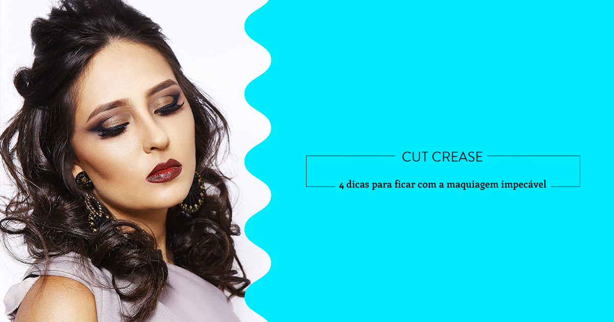 maquiagem cut crease