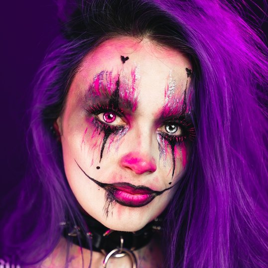 maquiagem de palhaco