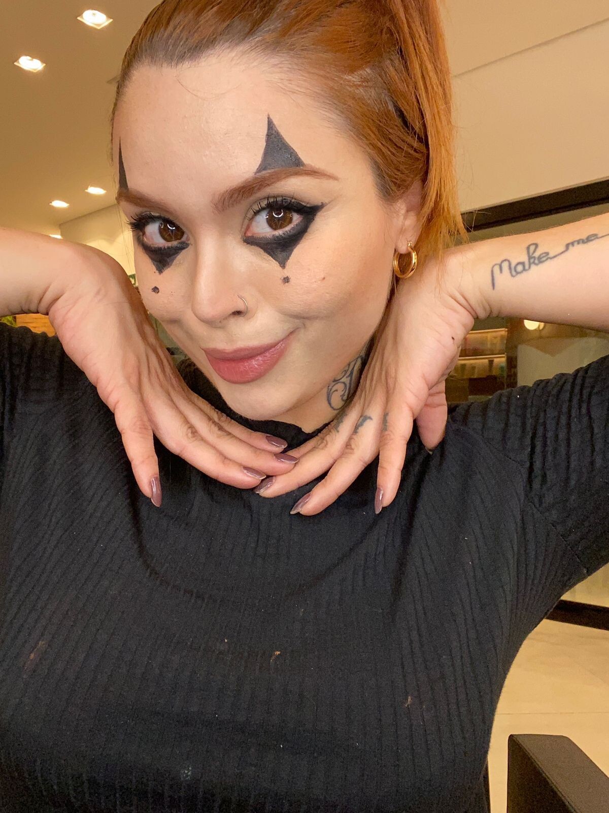 maquiagem de palhaco