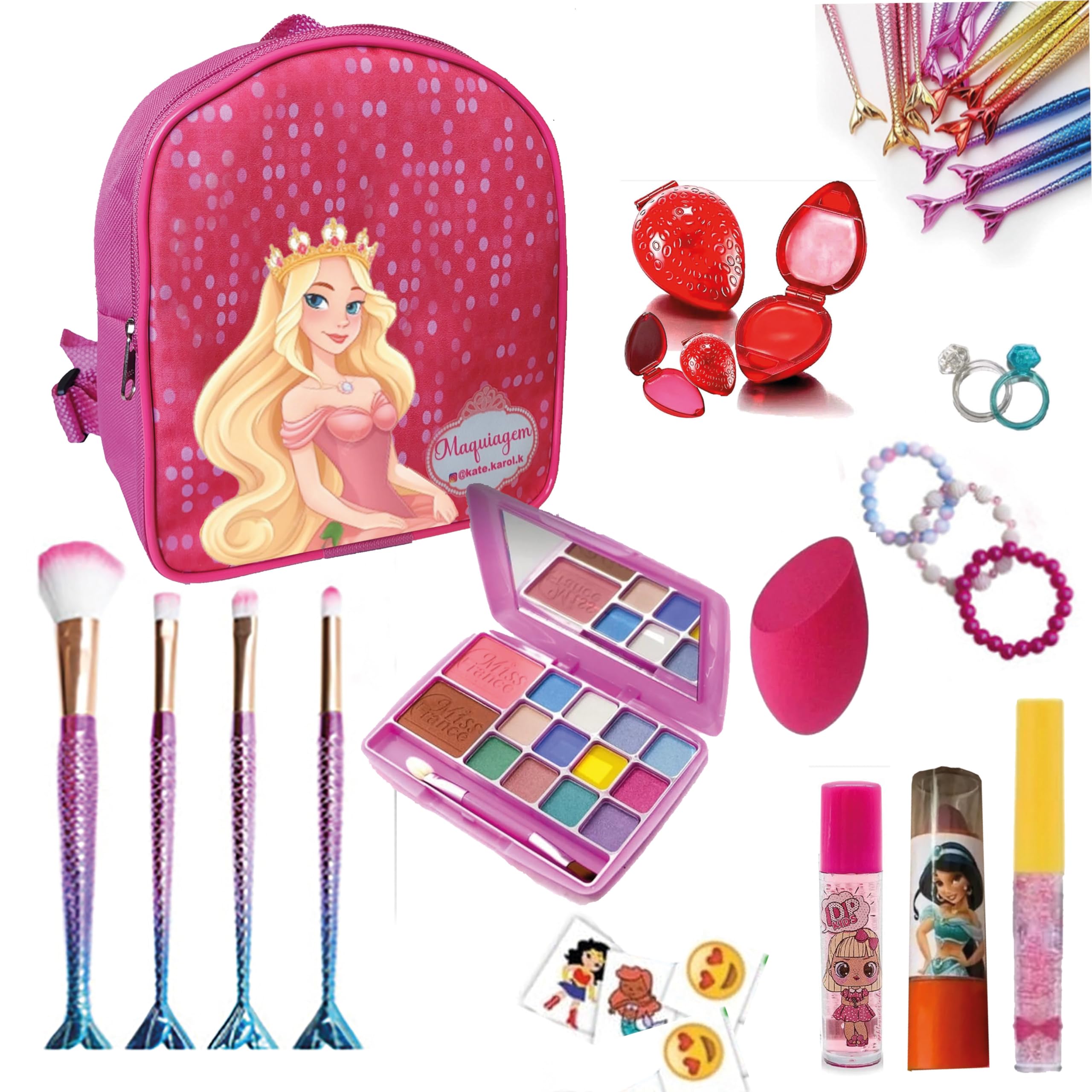 O Guia Completo da Maquiagem de Princesa: Pele Glow e Olhar Encantador; Desvende os Segredos da Pele de Princesa: Passo a Passo e Produtos Essenciais; Maquiagem de Princesa para Eventos Especiais: Inspire-se nas Princesas Disney; Top 5 Produtos Indispensáveis para Criar sua Maquiagem de Princesa Perfeita; Transforme-se em uma Princesa: Tutoriais e Dicas para Olhos e Lábios Mágicos