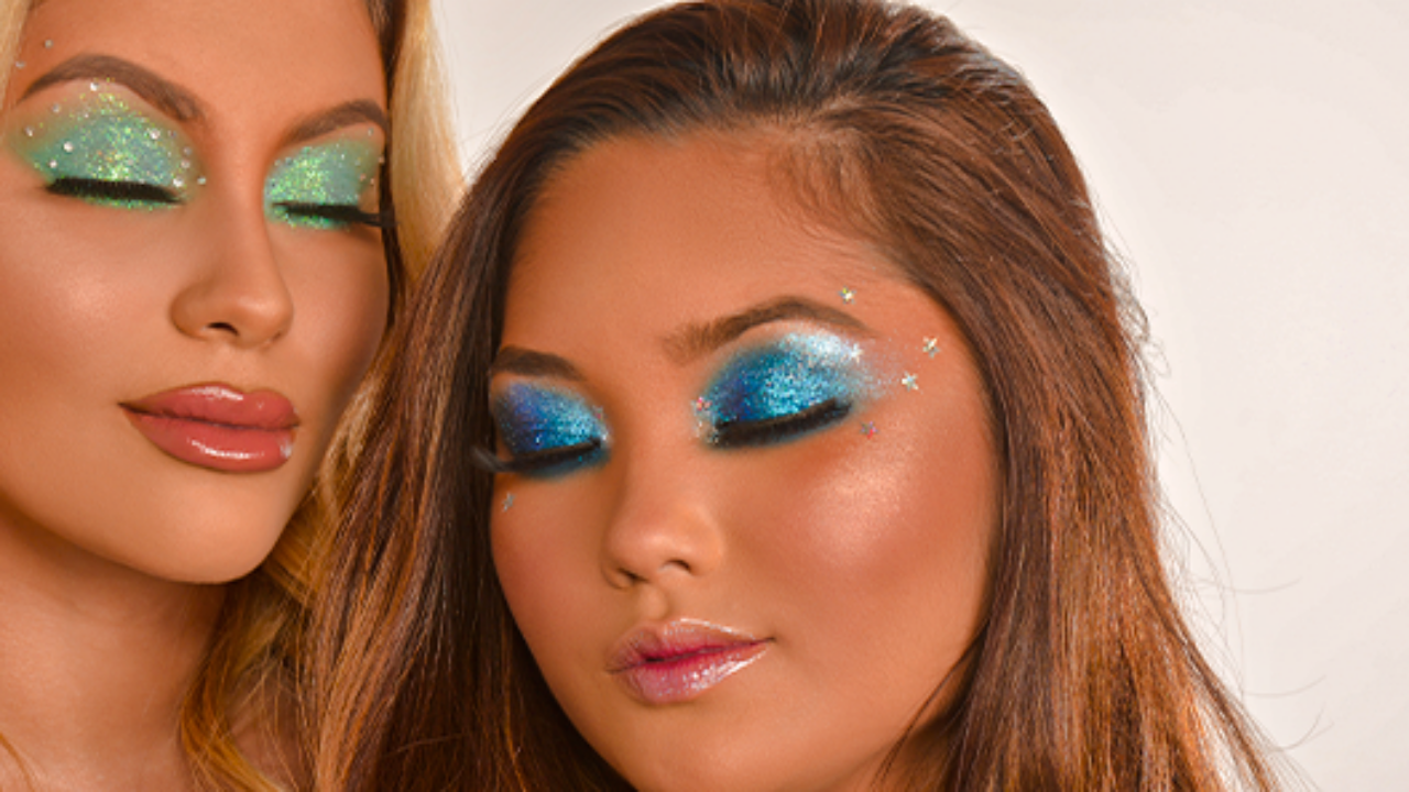 maquiagem carnaval brilho