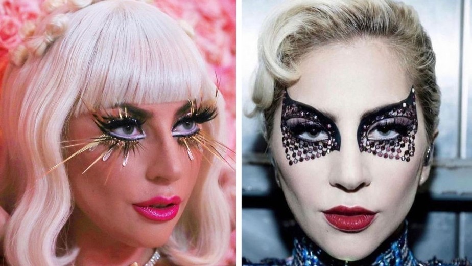 1. A Evolução da Maquiagem de Lady Gaga: De