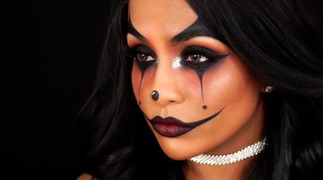 maquiagem de halloween fácil