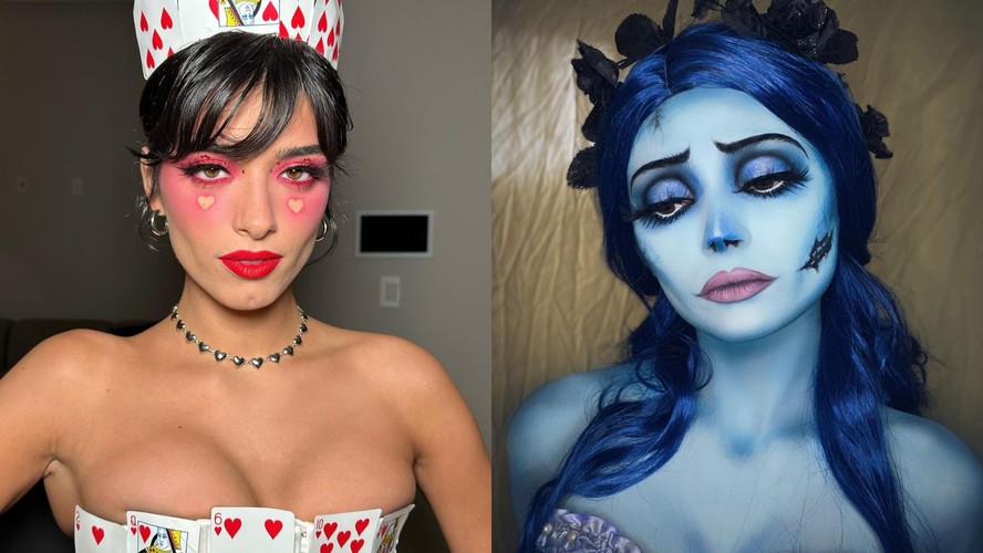maquiagem de halloween zumbi