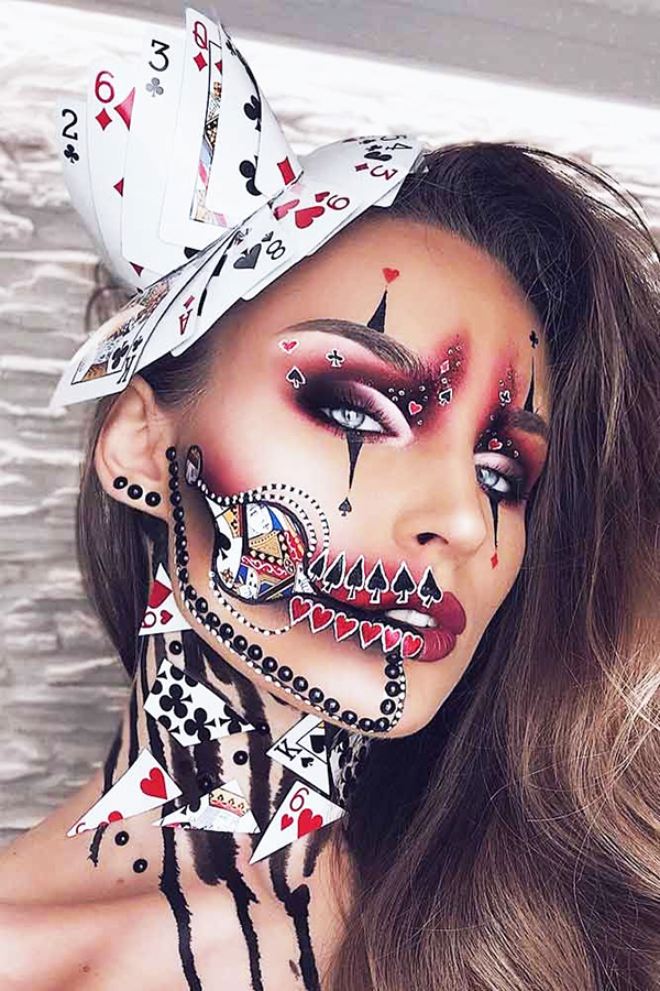 maquiagem de halloween para festa