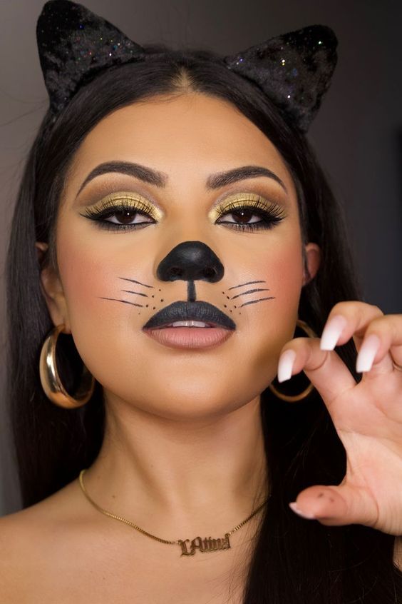 maquiagem de halloween bruxa