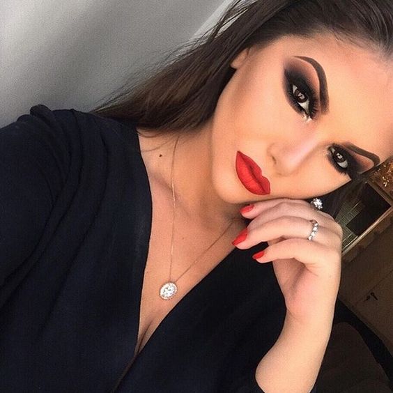 maquiagem para ir a um show