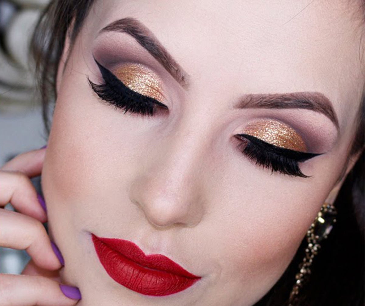 maquiagem para ir a um show