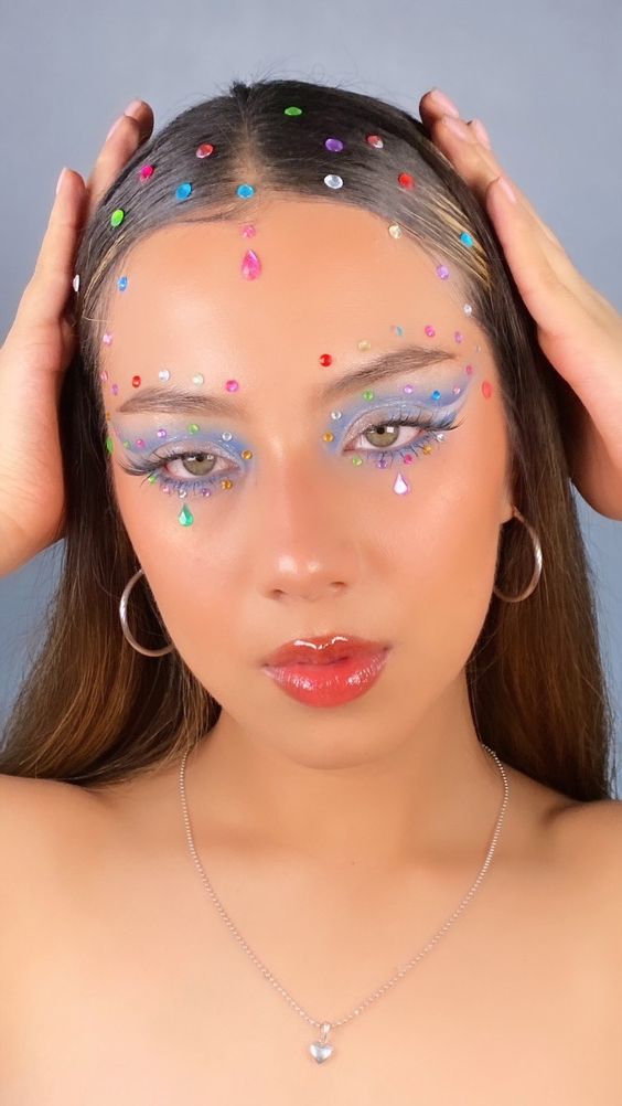 maquiagem para ir a um show