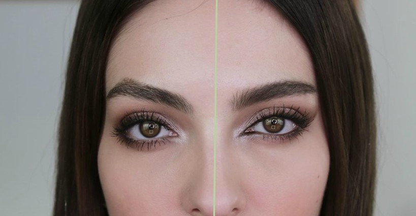 maquiagem para levantar o olhar