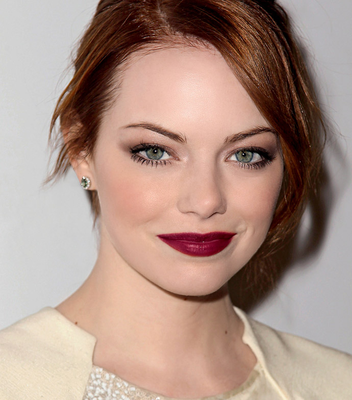 maquiagem para usar com batom vinho