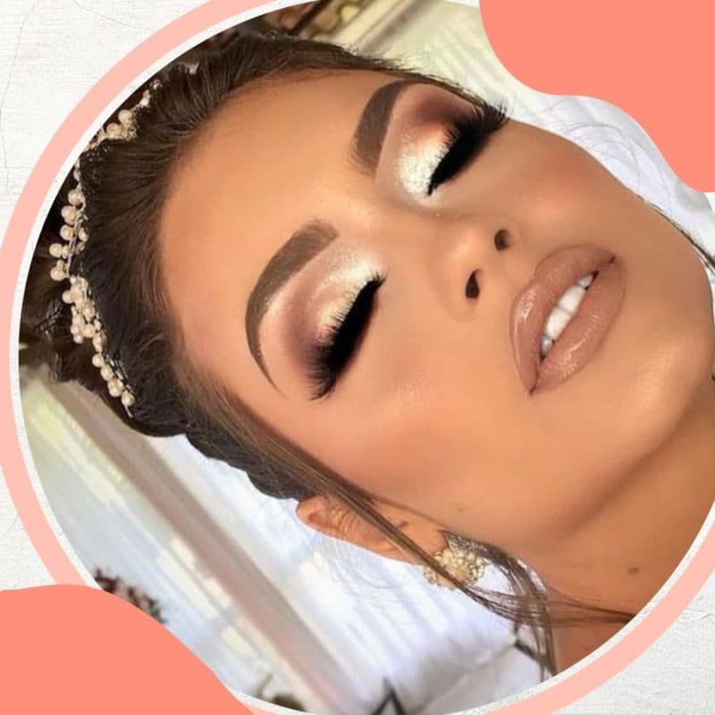 maquiagem para vestido marsala