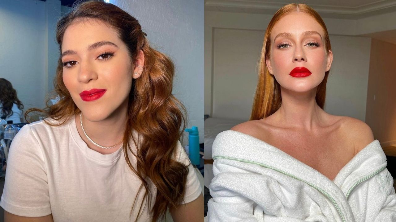 O Clássico de Hollywood: Maquiagem Perfeita para Vestido Vermelho