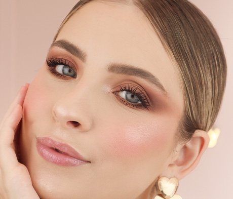 maquiagem marrom para pele negra