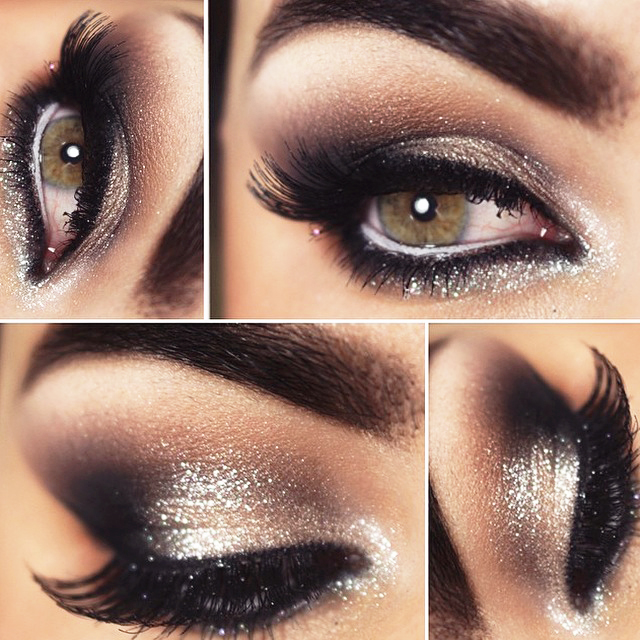 maquiagem marrom para olhos castanhos