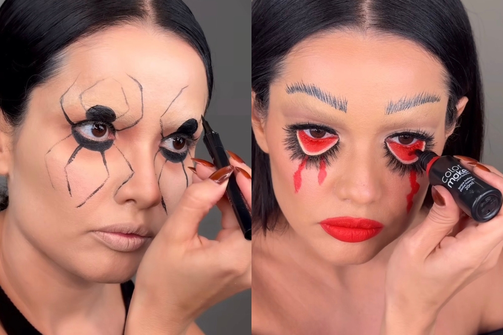maquiagens de halloween