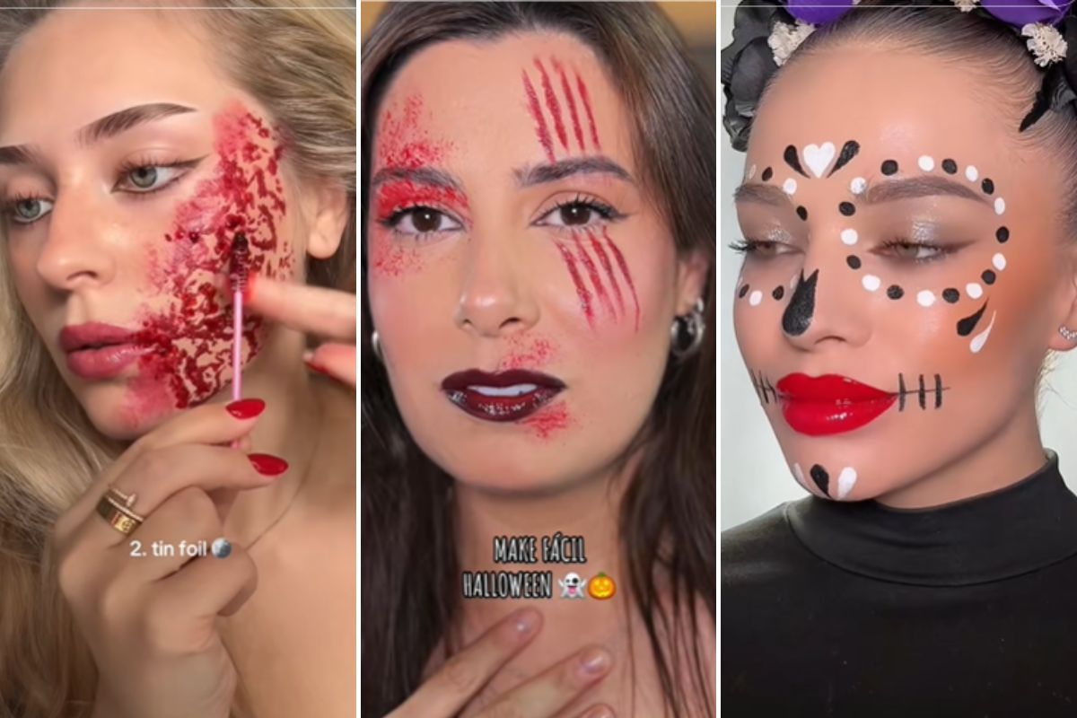 maquiagens de halloween