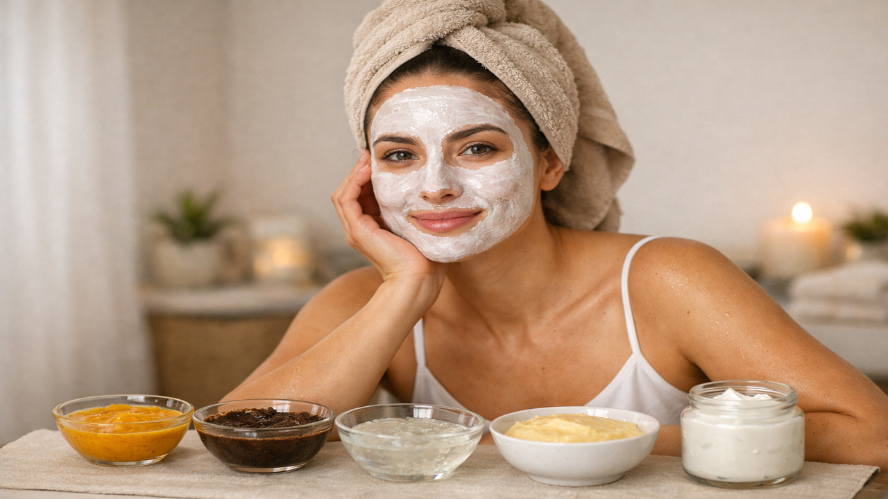 mascara caseira vs produtos industrializados para pele