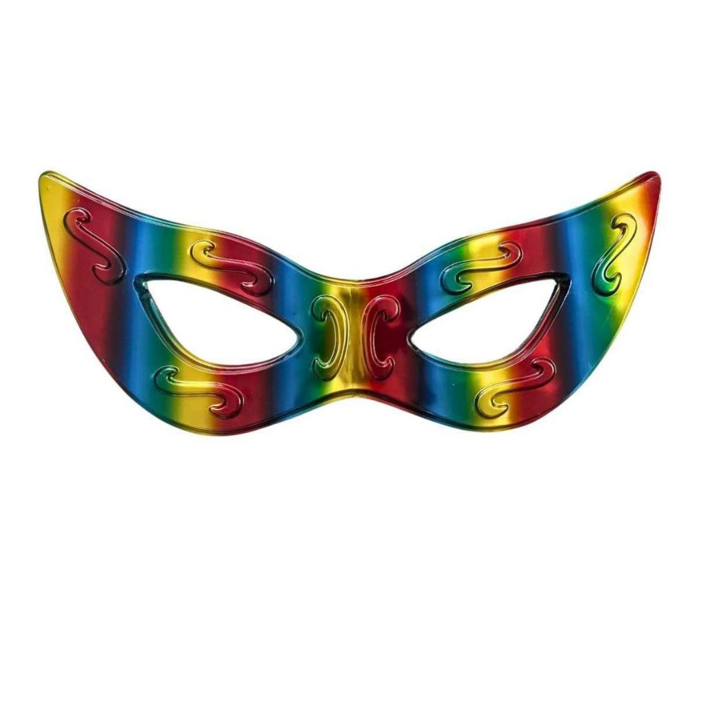 Máscara de carnaval grande decorativa