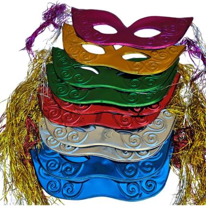 Máscara de carnaval grande decorativa