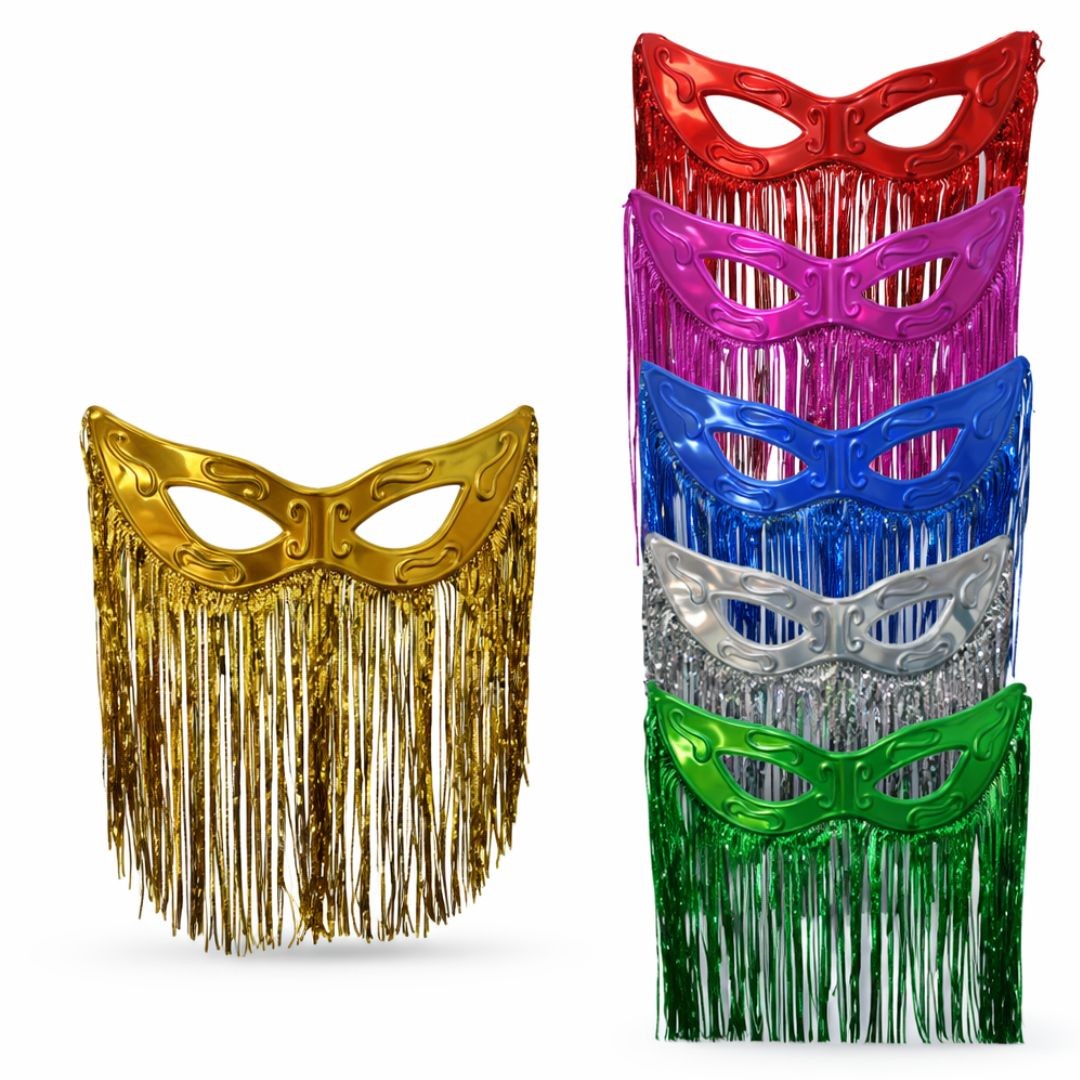 Máscara de carnaval grande para vitrine