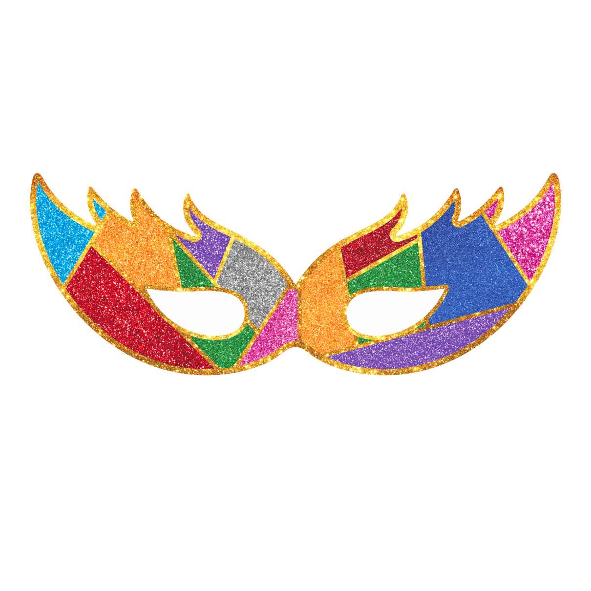 Máscara de carnaval grande para festa
