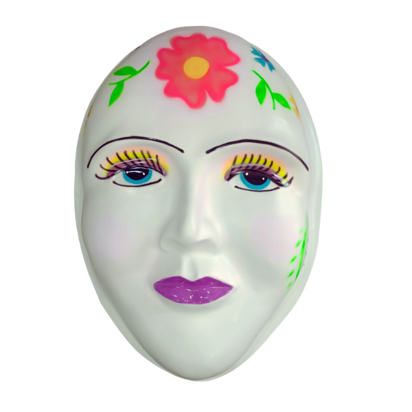 máscara de carnaval rosto inteiro