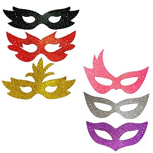 como fazer máscara de carnaval rosto inteiro de papel machê