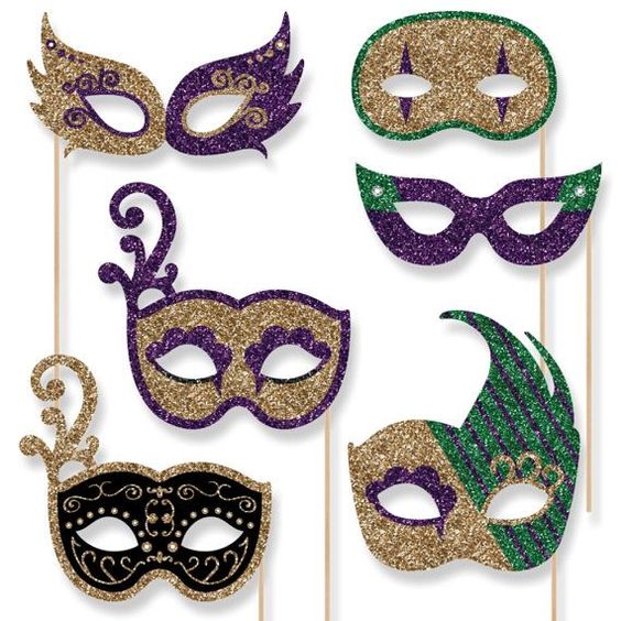 máscara de carnaval rosto inteiro