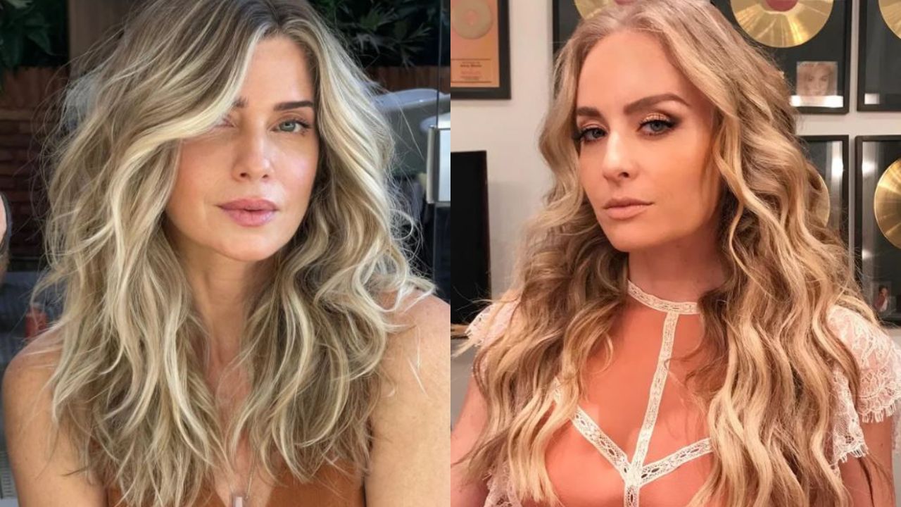 mechas loiras para pele morena