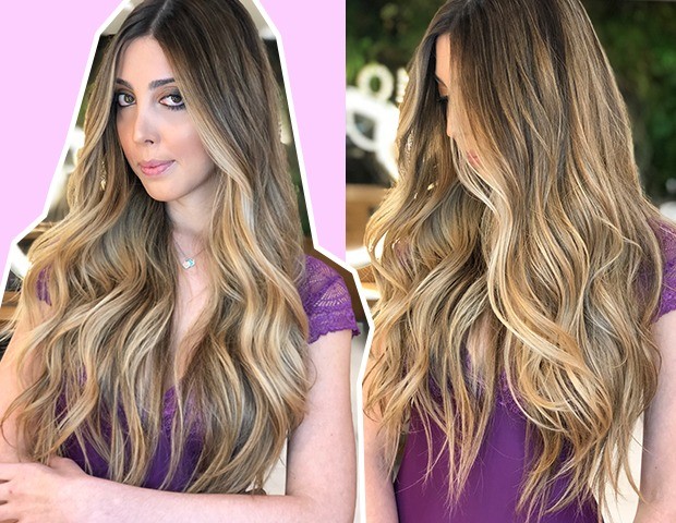 ideias de mechas para cabelo loiro