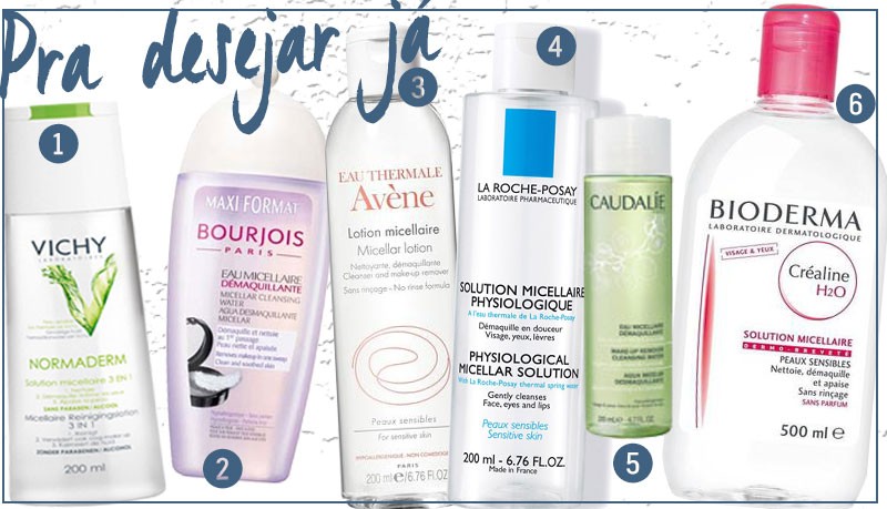 melhor agua micelar