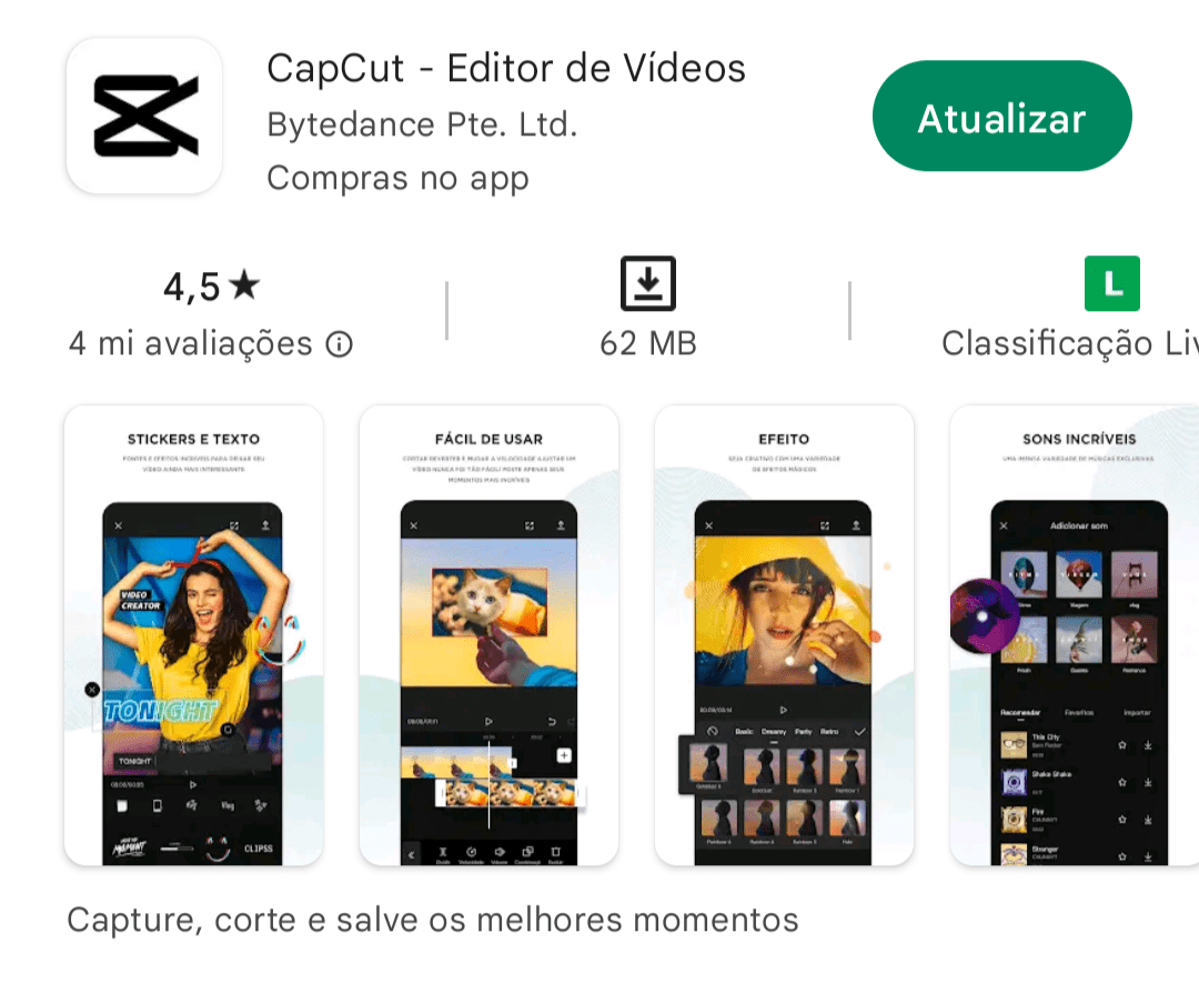 Comparativo: CapCut vs iMovie para usuários de iPhone