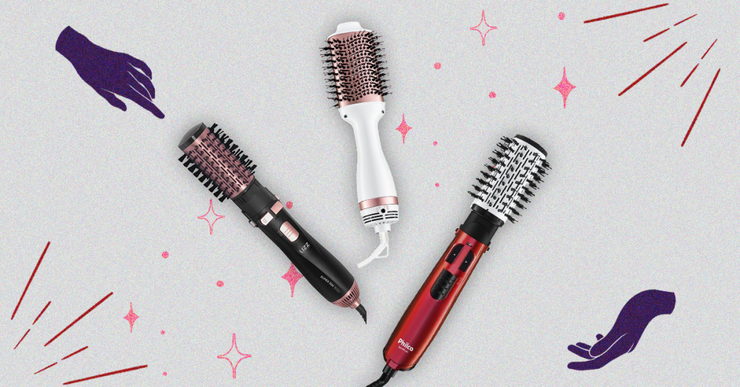 Como escolher a escova secadora rotativa ideal para o seu tipo de cabelo