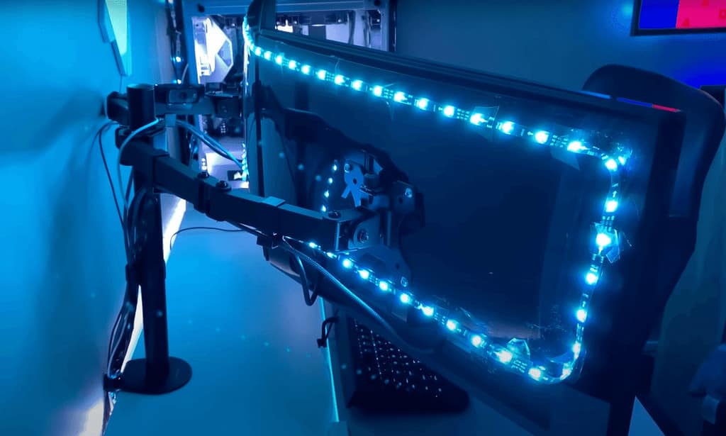 iluminação RGB para PC gamer