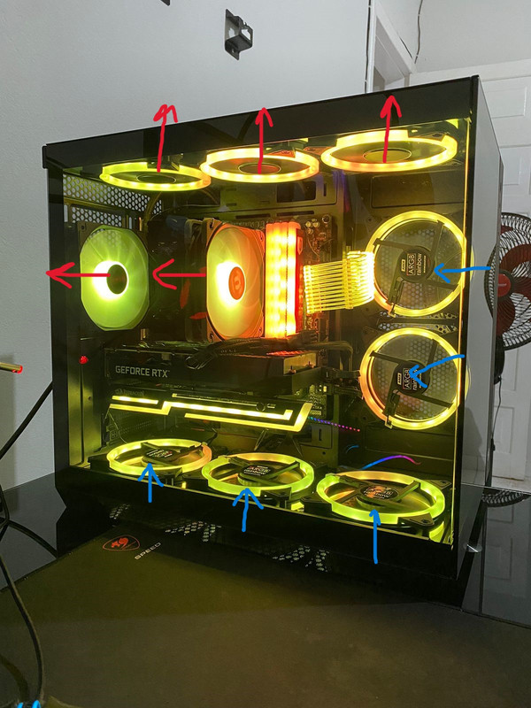 melhor gabinete gamer com bom fluxo de ar