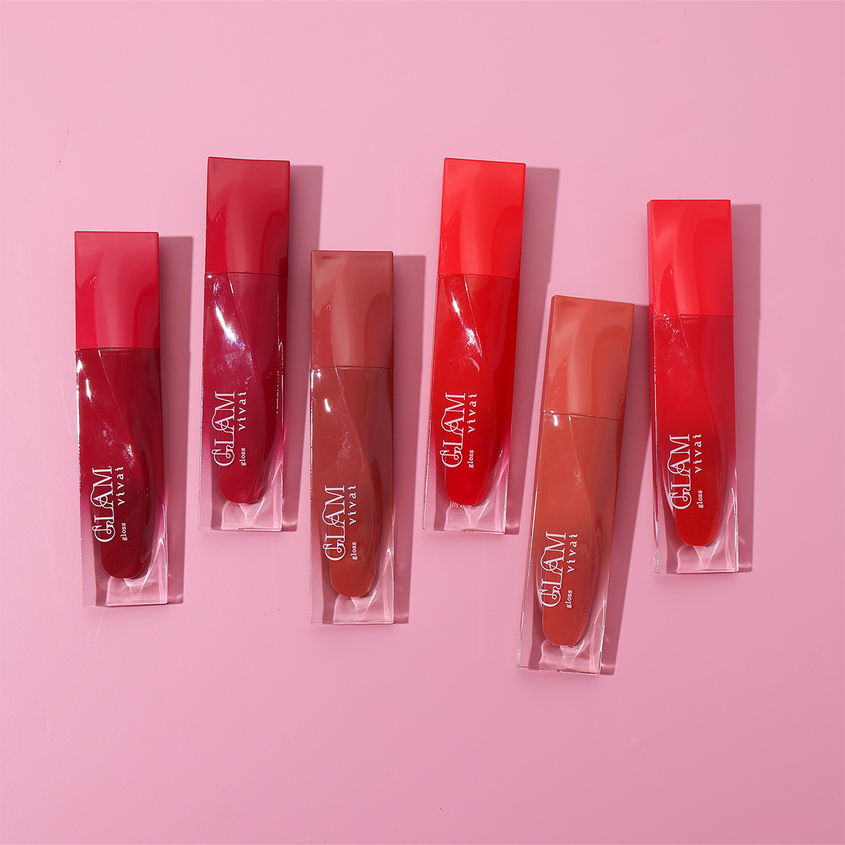 gloss com brilho espelhado