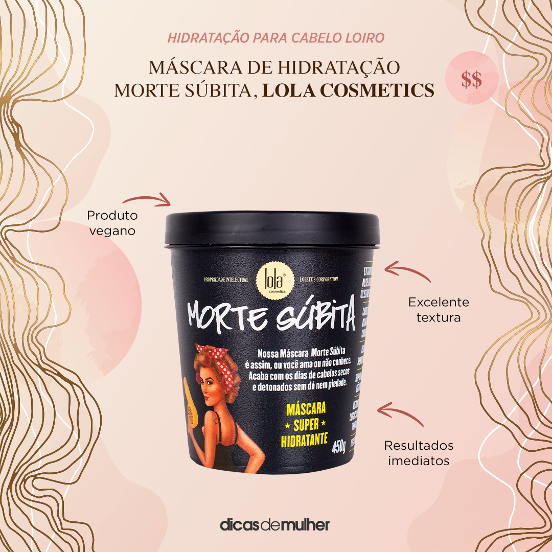 melhor máscara de hidratação para cabelos loiros