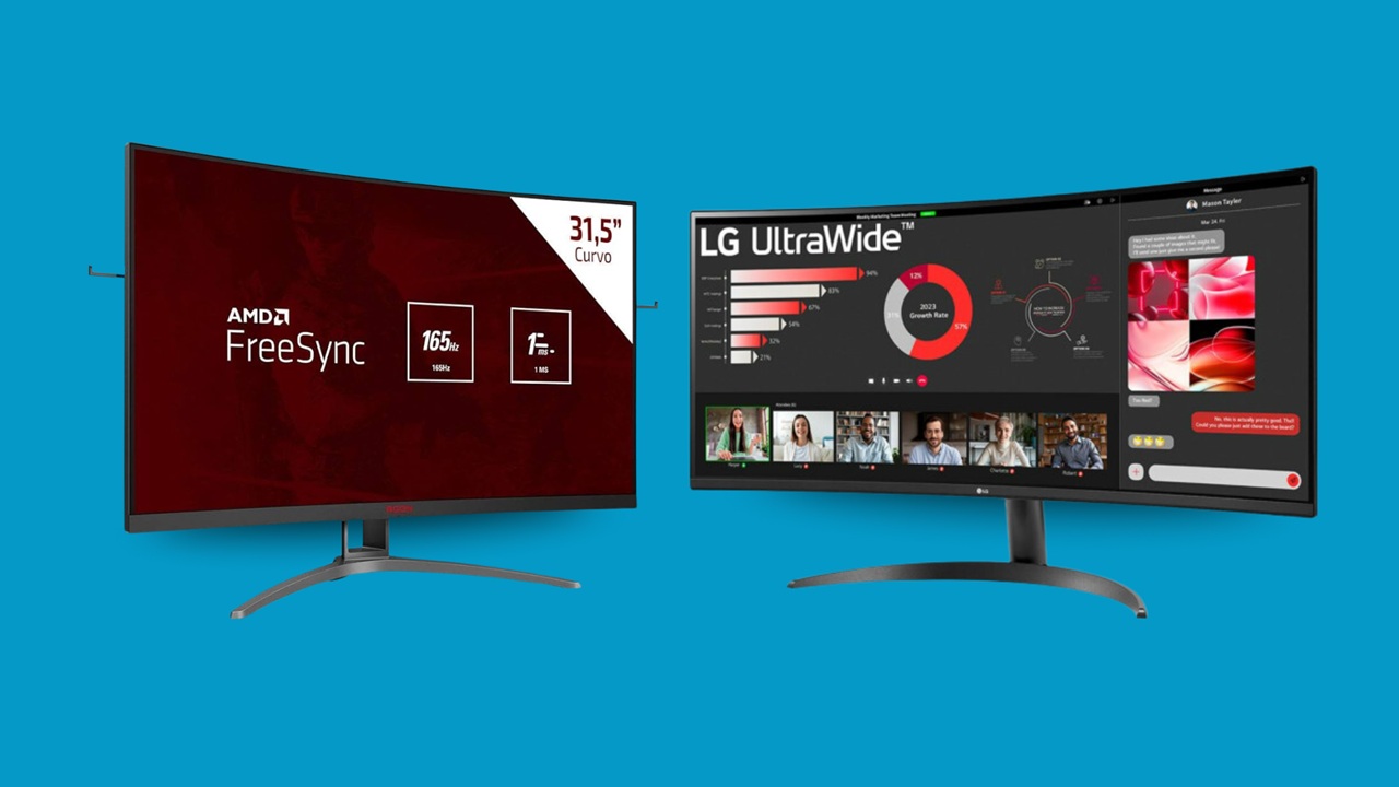 Monitores ultrawide vs. dois monitores: qual a melhor opção para produtividade?