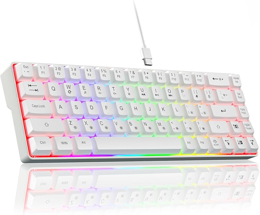 melhor teclado 60% para setup minimalista