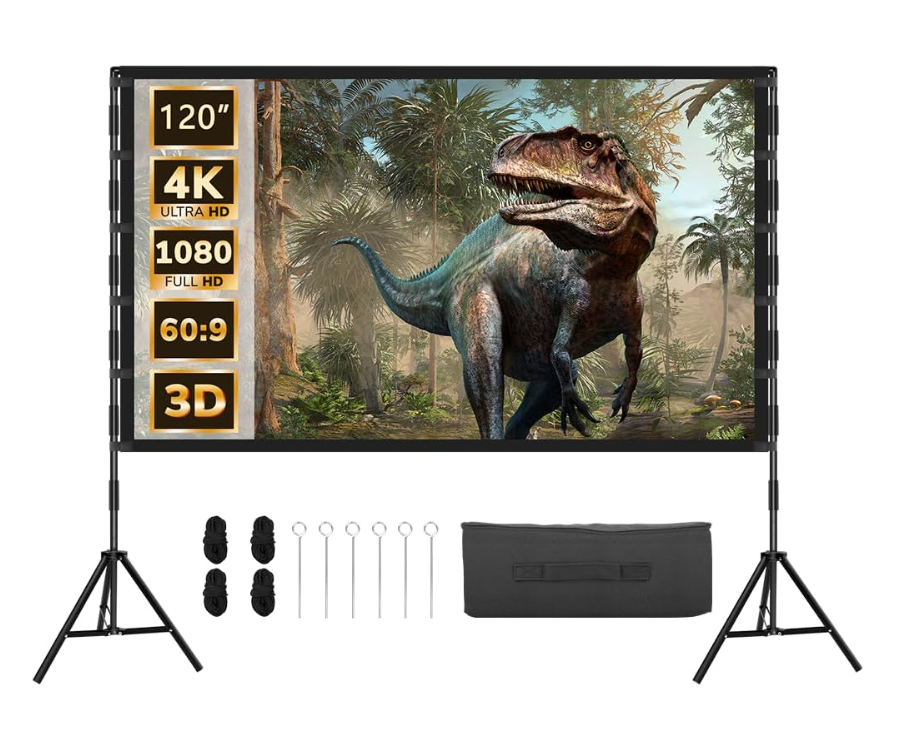 melhor tela para projetor