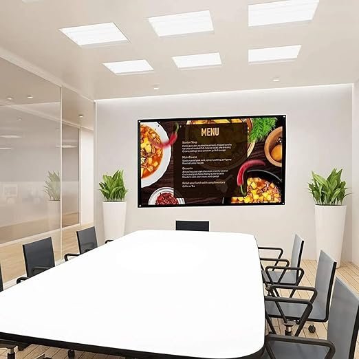 melhor tela para projetor