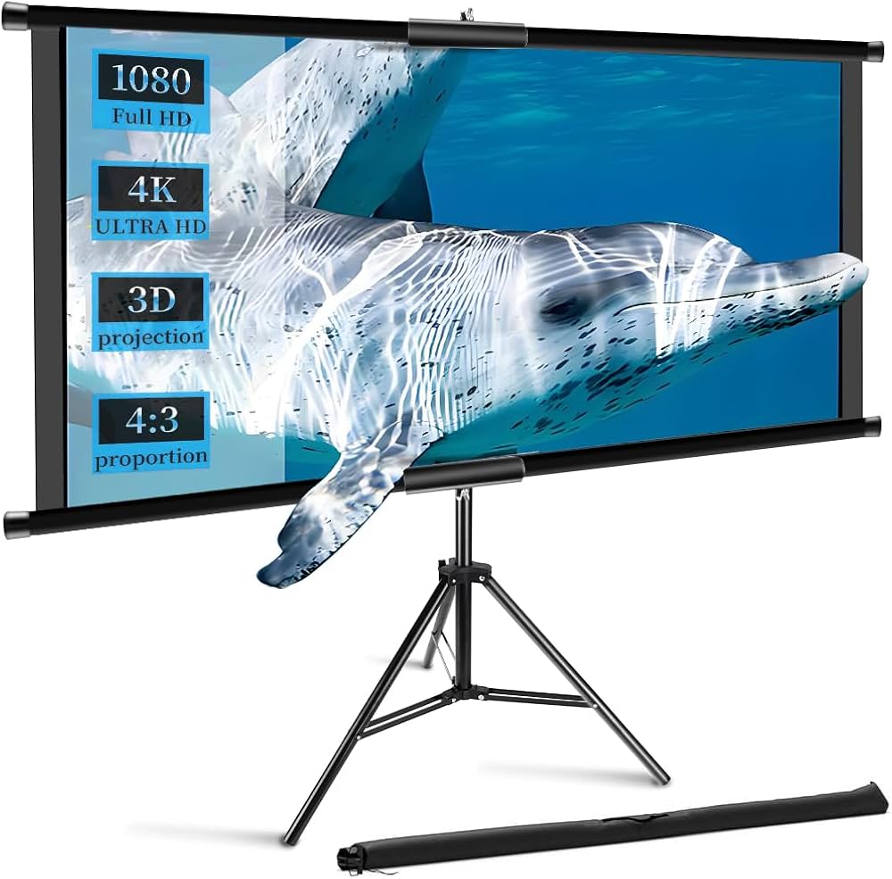 melhor tela para projetor