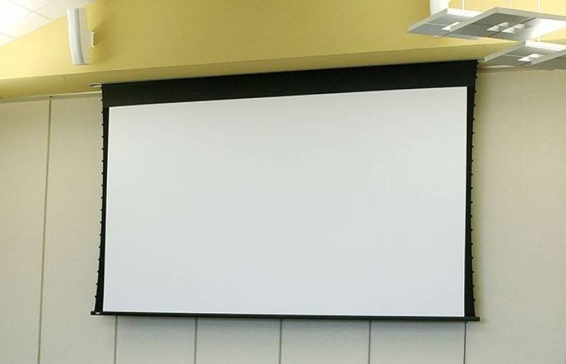 melhor tela para projetor