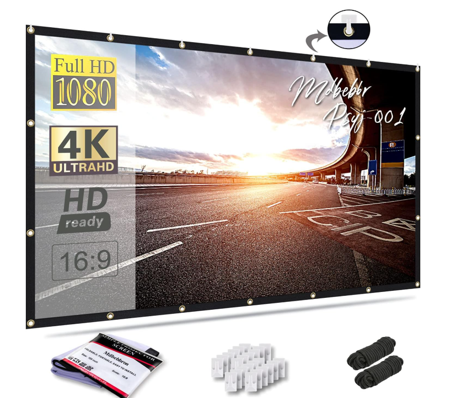 melhor tela para projetor