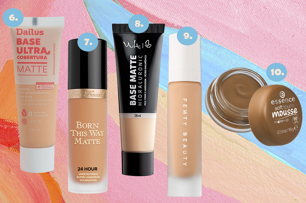 melhores bases matte