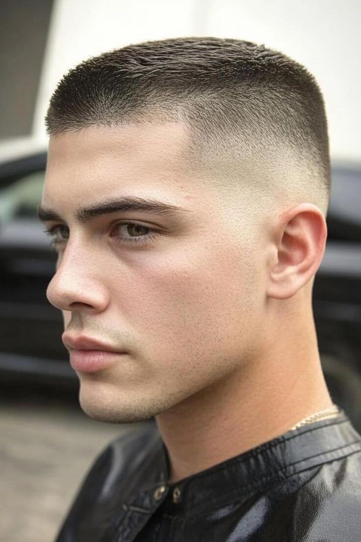 mullet cabelo liso moderno