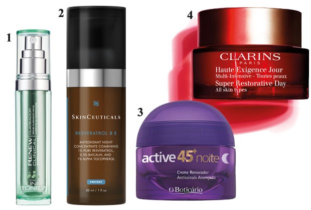 melhores cremes anti-idade