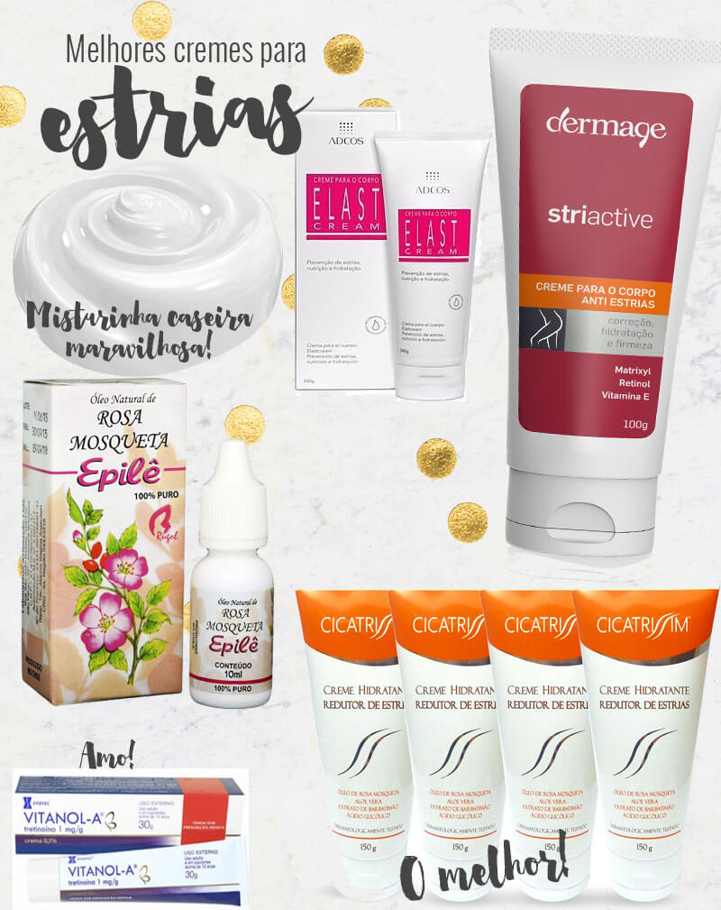Ingredientes essenciais em cremes para estrias: Guia completo